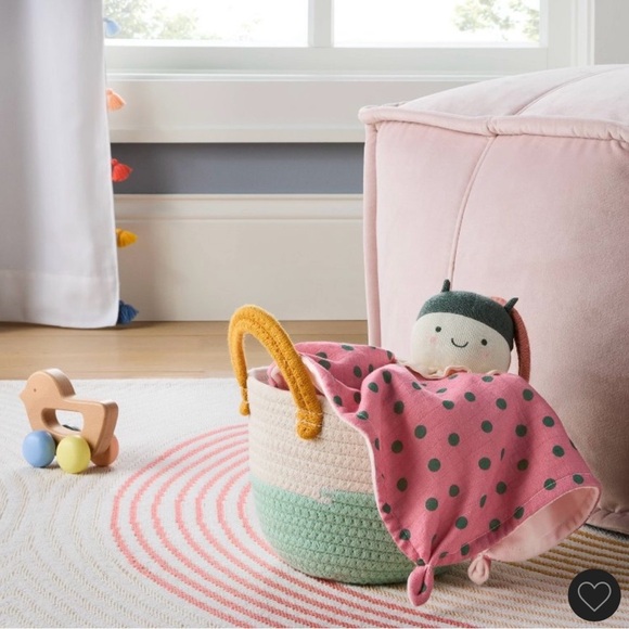 New With Tags Cloud Island Security Blanket Lovey Blankie Lady Bug - Picture 2 of 13